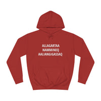 Nammineq aaliangikkamik allagartaligaq tujuuluk nasartalik hoodie