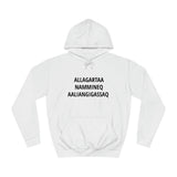 Nammineq aaliangikkamik allagartaligaq tujuuluk nasartalik hoodie